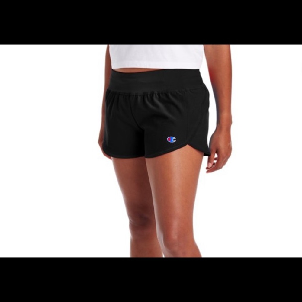 🌹New Champion black sport shorts Sz L
